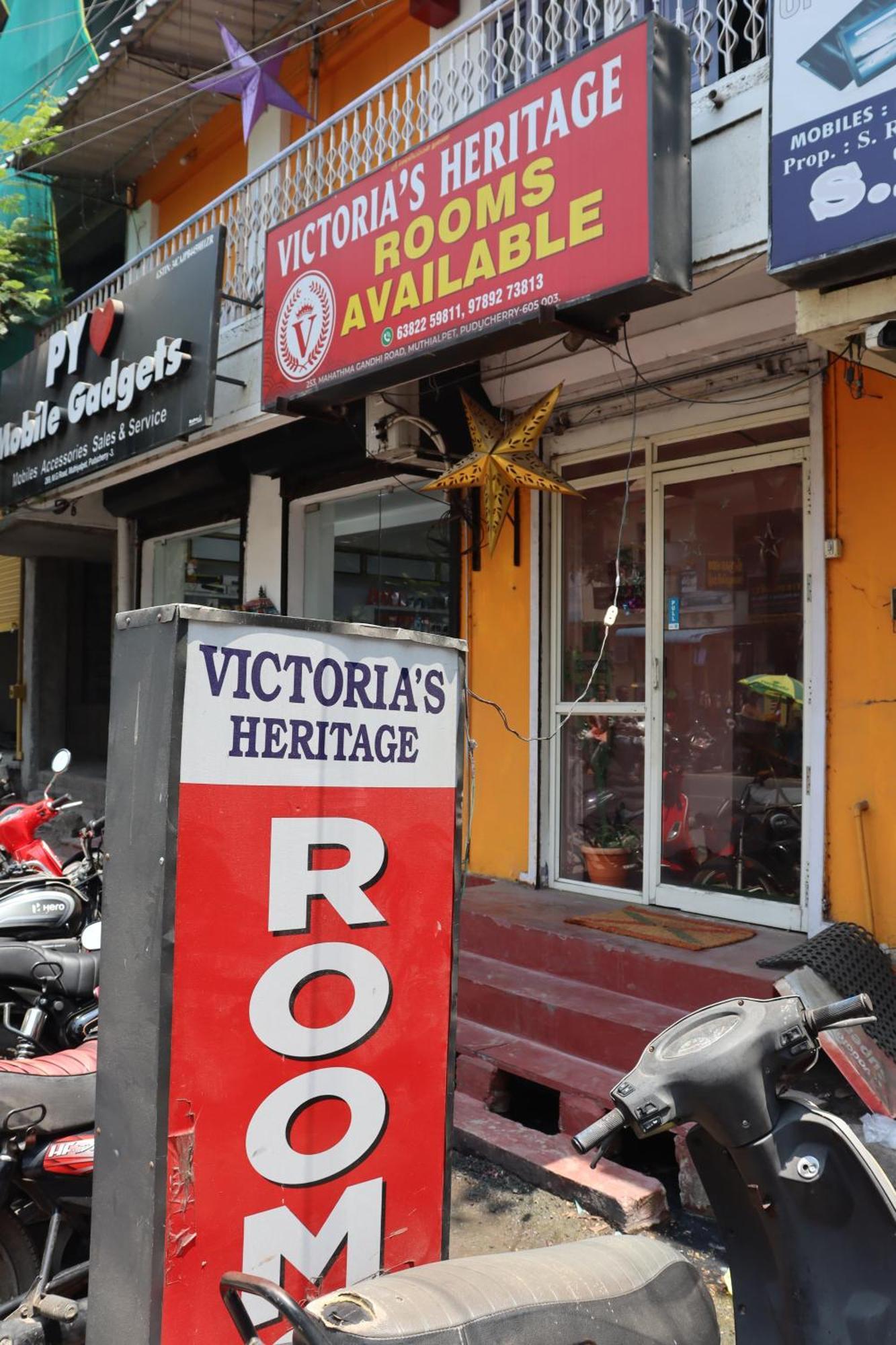 New Victoria'S Heritage Pondicherry Esterno foto